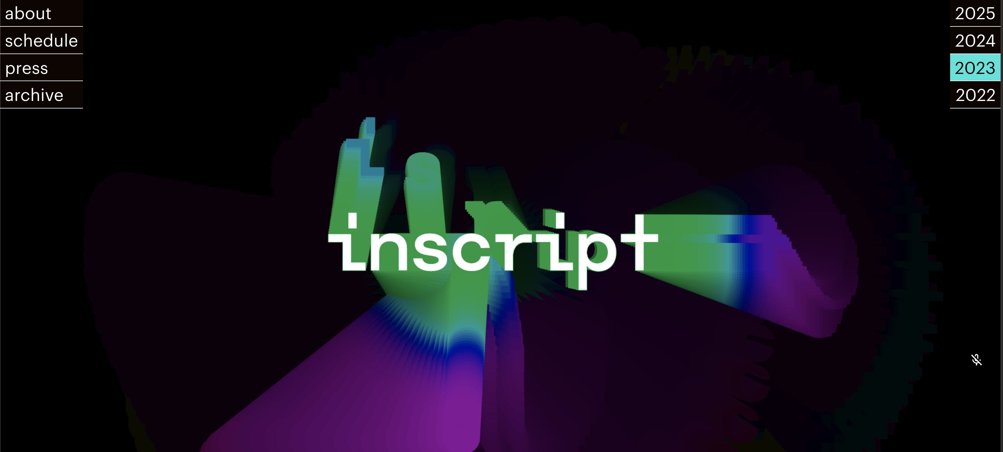 Imagen de Inscript Festival Identity